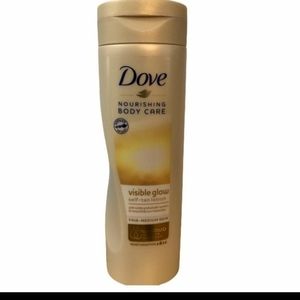Dove Visible Glow Self-tan Lotion, fair-medium